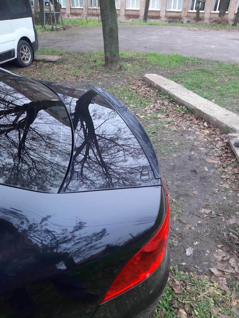 Spoiler LIP (Sunplex, black) (115.8cm * 6.3cm) for Skoda Superb 2009-2015 - Reelken Auto