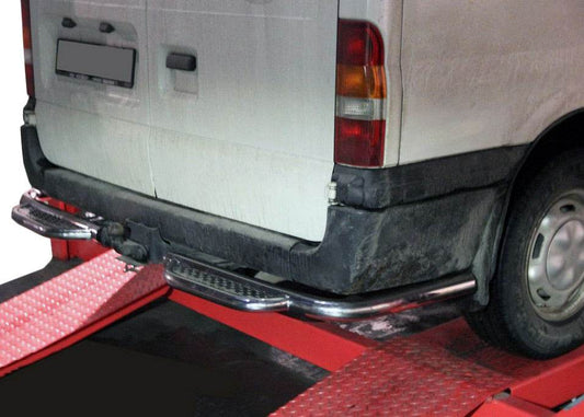 Back protection tripping AK-Special (stainless steel.) for Ford Transit 2000-2014 - Reelken Auto