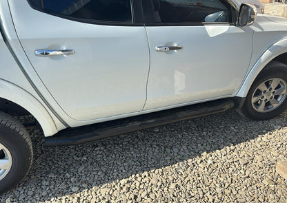 Side Steps Amazon Black (2 pcs, black) for Mitsubishi L200 2015-2024 - image 3