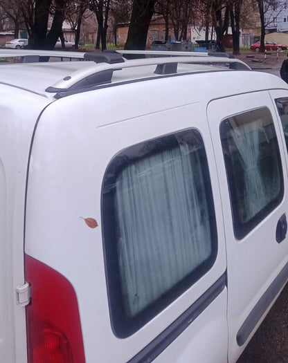 Roof Rails Skyport (matte grey) for Renault Kangoo 1998-2008 - image 1