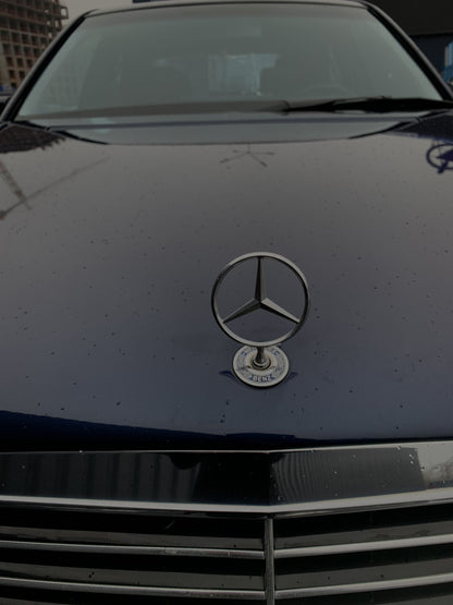 Target emblem (with lettering) for Mercedes E-сlass W210 1995-2002 - image 3