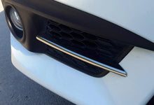 Fog Light Covers OmsaLine (2 pcs, Stainless Steel) for Honda Civic Sedan X 2016-2021 - image 1