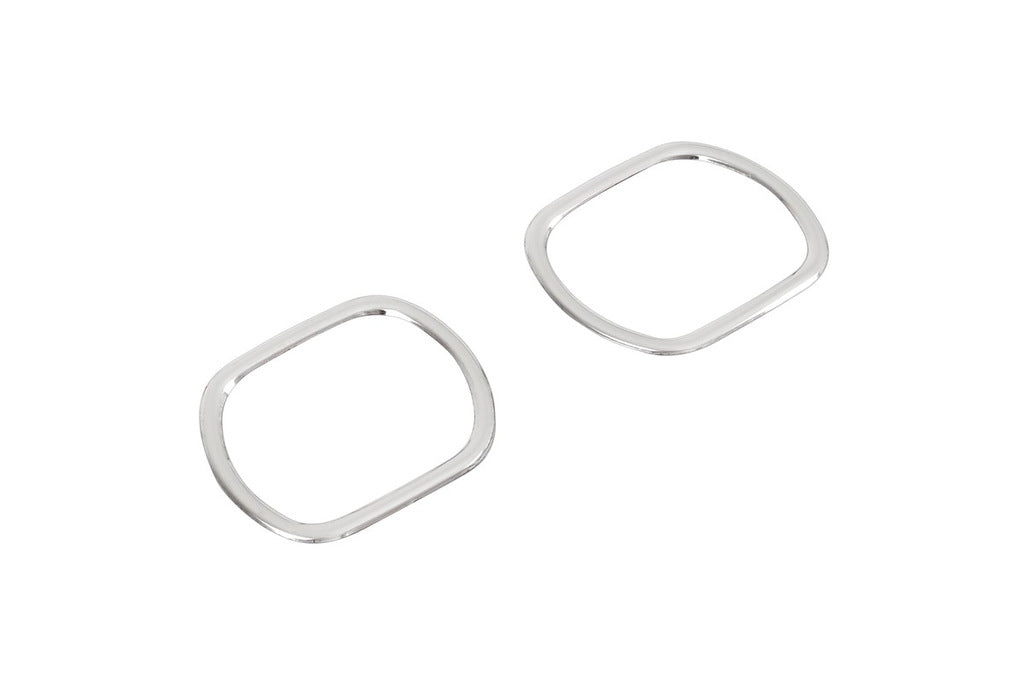 Chrome Fog Light Covers (2 pcs, Stainless Steel) for Opel Corsa F 2019- - image 2