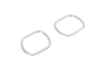 Chrome Fog Light Covers (2 pcs, Stainless Steel) for Opel Corsa F 2019- - image 2