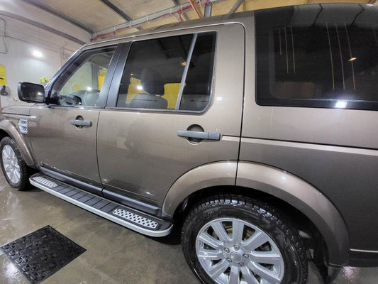 Side sills Tayga V2 (2 pieces, aluminum) for Land Rover Discovery III - Reelken Auto