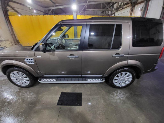 Side sills Tayga V2 (2 pieces, aluminum) for Land Rover Discovery IV - Reelken Auto