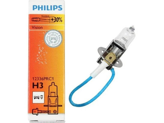 Head lamp Philips H3 55W 12336PR Premium + 30% - Reelken Auto