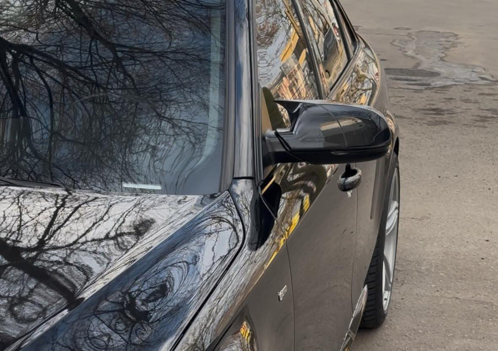 Mirror Covers 2010-2015 (2pcs, RS-Look) for Audi A4 B8 2007-2015 - image 1