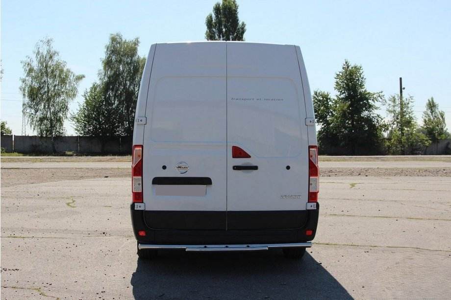 Rear arch AK008 (stainless steel) for Opel Movano 2010-2021 - Reelken Auto