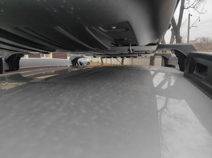 Lockable roof bars for roof rails Skybar V1 (2014-2018, 2 pcs) for Dacia Duster 2008-2018 - image 6