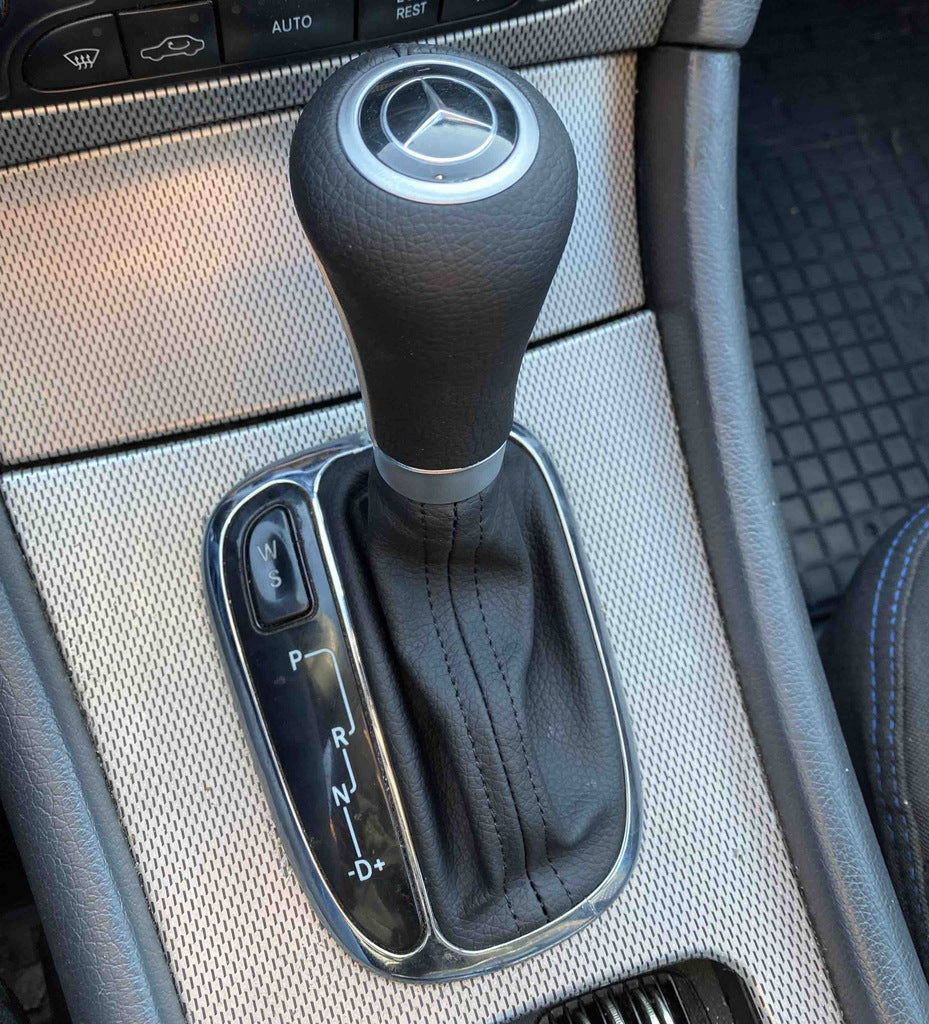 Gear shift knob with boot A2032672088 (Automatic Transmission) for Mercedes C-class W203 2000-2007 - image 1