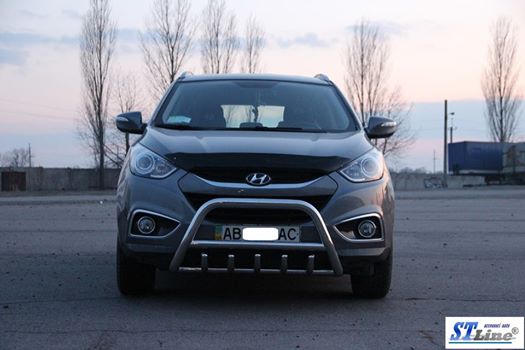 Front Bar WT003 (Stainless Steel) for Hyundai IX-35 2010-2015 - image 2