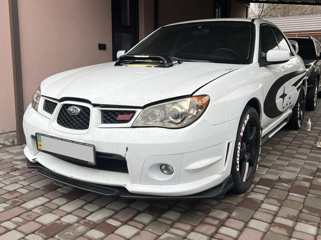 Front Lip Niken Black (ABS) for Subaru Impreza 2000-2007 - image 5