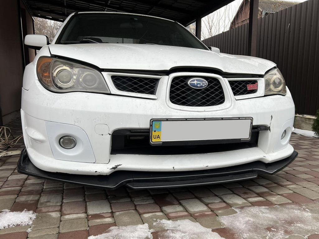 Front Lip Niken Black (ABS) for Subaru Impreza 2000-2007 - image 1
