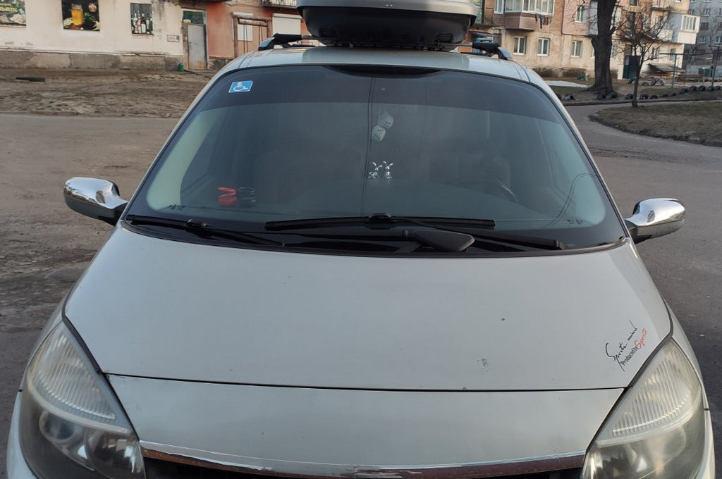 Mirror Covers (2 pcs, Stainless Steel) for Renault Scenic/Grand 2003-2009 - image 3