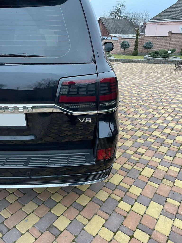 Tail Lights 2016-2021 (Sequential Red) for Toyota Land Cruiser 200 2007-2021 - image 6
