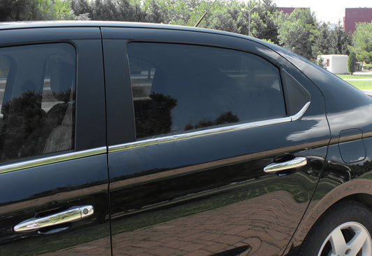 Edging glass (stainless) for Citroen C-Elysee - image 1