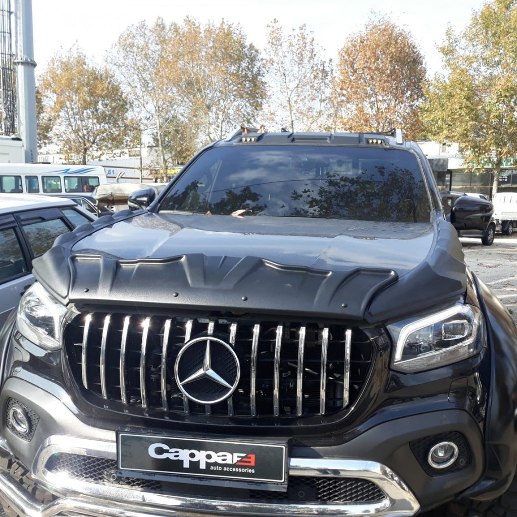 Hood Scoop Cover Set DRAGON (3 pcs) for Mercedes X class 2017-2020 - image 2
