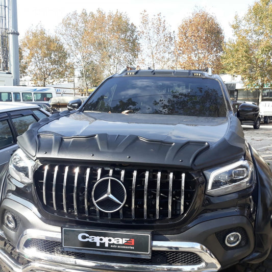 Hood Scoop Cover Set DRAGON (3 pcs) for Mercedes X class 2017-2020 - image 2