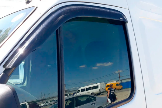 Window Deflectors (2 pcs, HIC) for Renault Master 1998-2010 - image 1