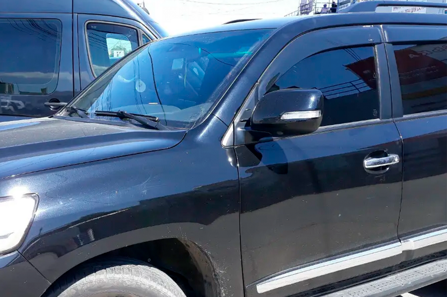 Window Deflectors 11 cm (4 pcs, HIC) for Lexus GX460 2009-2023 - image 6