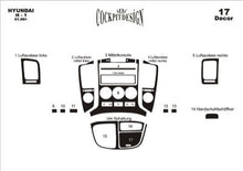 Dashboard Trim Covers (small set) for Hyundai H300, H1, Starex 2008-2020 - image 2