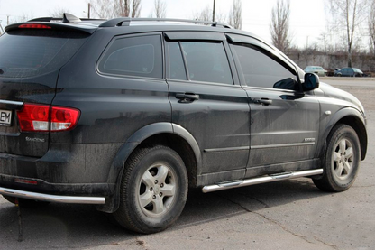 Side Bars BB002 (2 pcs, Stainless Steel) for SsangYong Kyron 2005-2014 - image 2