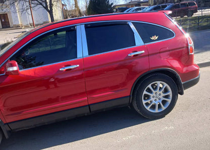 Stainless Steel Door Pillar Trim (8 pcs) for Honda CRV 2007-2011 - image 9