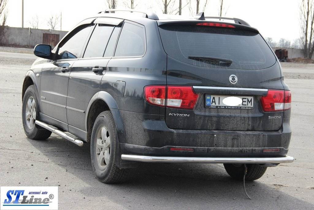 Back arc AK005 (stainless) for SsangYong Kyron 2005-2014 - Reelken Auto