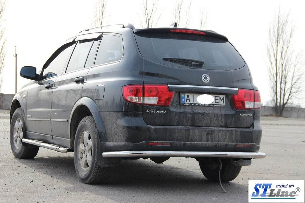 Back arc AK005 (stainless) for SsangYong Kyron 2005-2014 - Reelken Auto