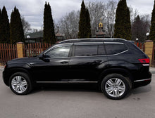 Window Deflectors with Chrome Trim Niken Luxury (6 pcs) for Volkswagen Atlas (Terramont) 2016- - image 1