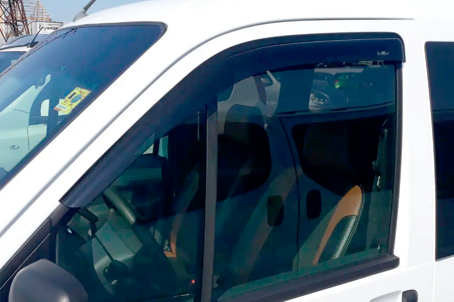 Window Deflectors (2 pcs, HIC) for Ford Connect 2006-2009 - image 7
