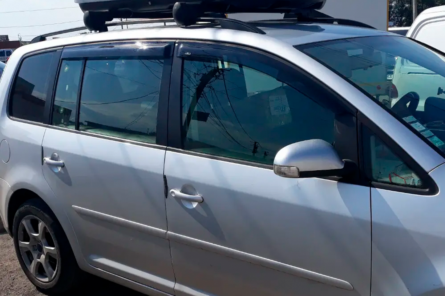 Window Deflectors (4 pcs, HIC) for Volkswagen Touran 2003-2010 - image 14