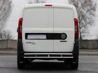 Back arc AK002/1-Double (stainless steel.) for Opel Combo 2012-2018 - Reelken Auto