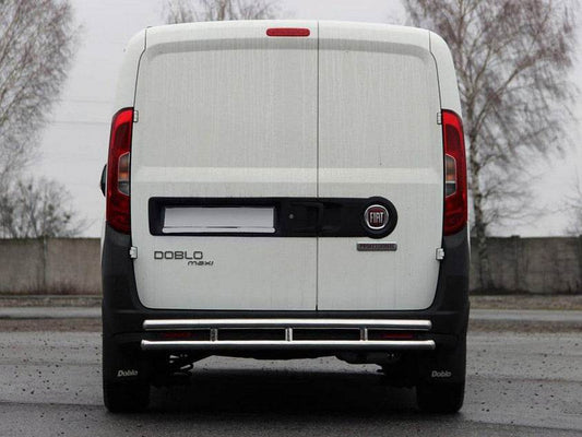 Back arc AK002/1-Double (stainless steel.) for Opel Combo 2012-2018 - Reelken Auto