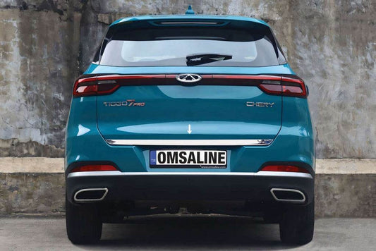 Trunk edge (OmsaLine) for Chery Tiggo 7 2020- - Reelken Auto