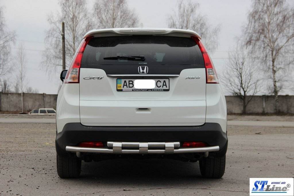 Back arc AK002-double (stainless steel) for Honda CRV 2012-2016 - Reelken Auto