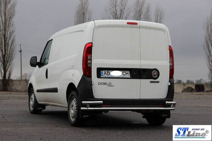 Back arc AK005/2-Double (stainless steel.) for Opel Combo 2012-2018 - Reelken Auto