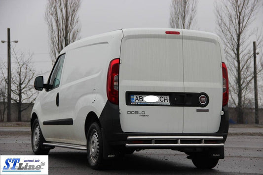 Rear Bar AK002/1-Double (Stainless Steel) for Opel Combo 2012-2018 - image 2