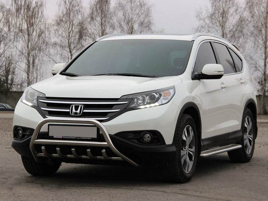 Front protection WT003 (stainless) for Honda CRV 2012-2016 - Reelken Auto