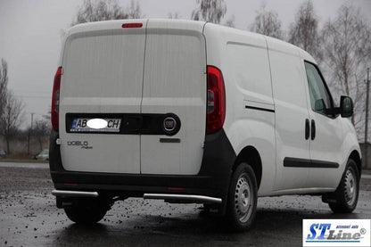 Rear corners AK003 (stainless) for Opel Combo 2012-2018 - Reelken Auto