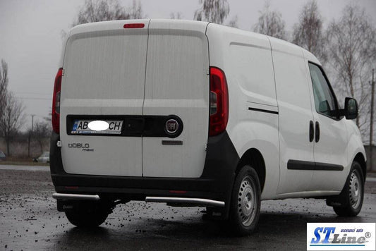 Rear corners AK003 (stainless) for Opel Combo 2012-2018 - Reelken Auto