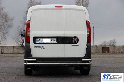 Back arc AK005/2-Double (stainless steel.) for Opel Combo 2012-2018 - Reelken Auto