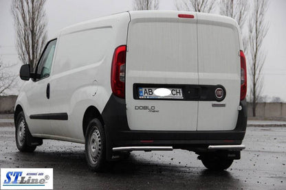 Rear corners AK003 (stainless) for Opel Combo 2012-2018 - Reelken Auto