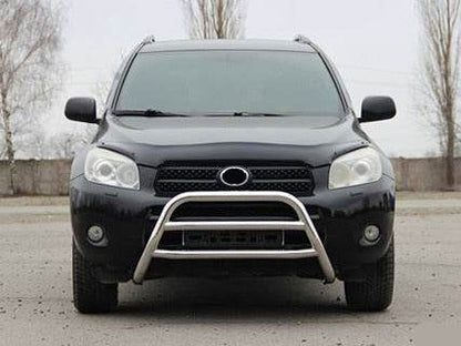 The WT022 bumper guard (stainless) for Toyota Rav 4 2006-2013 - Reelken Auto