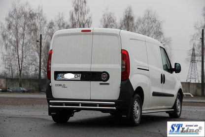 Back arc AK002/1-Double (stainless steel.) for Opel Combo 2012-2018 - Reelken Auto