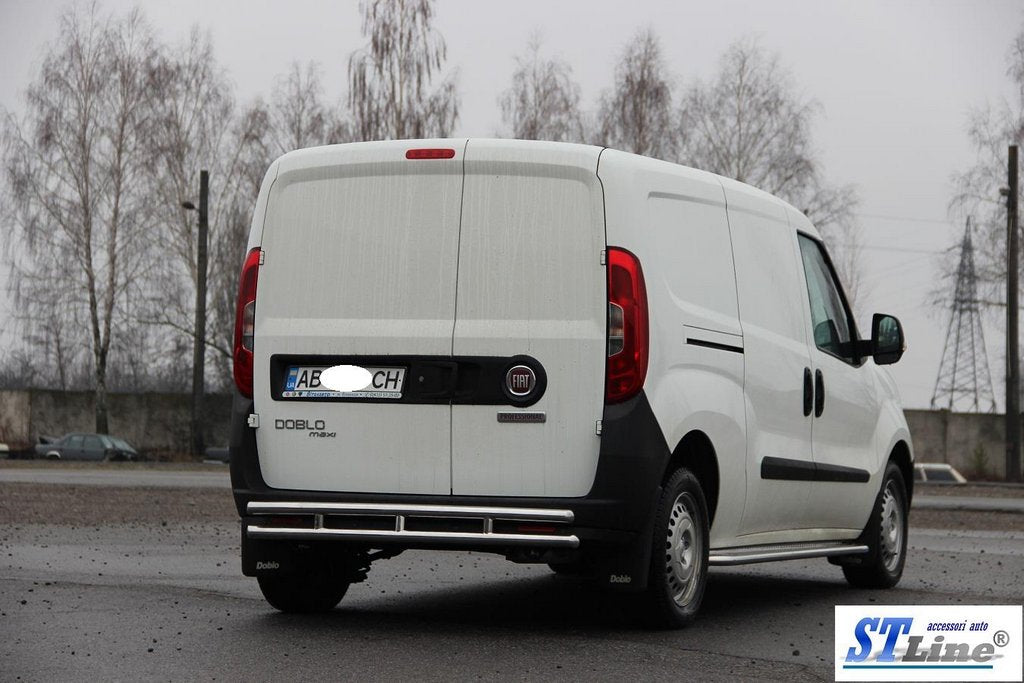 Rear Bar AK002/1-Double (Stainless Steel) for Opel Combo 2012-2018 - image 3