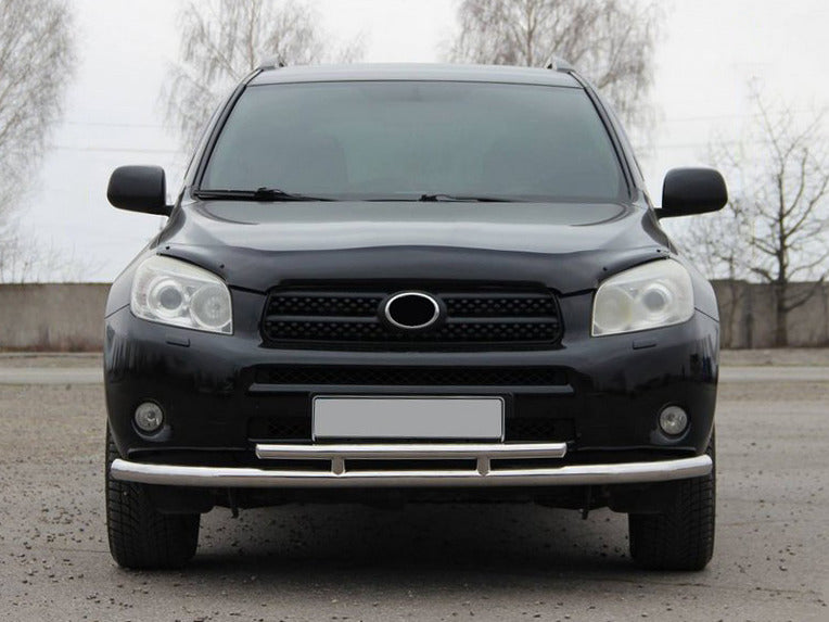 Front bumper guard ST014-1 (stainless steel) for Toyota Rav 4 2006-2013 - image 1