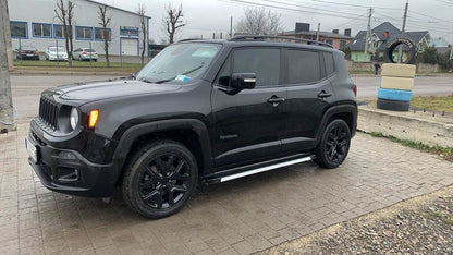 Lateral platforms Maya V1 (2 pieces, aluminum) for Jeep Renegade - Reelken Auto