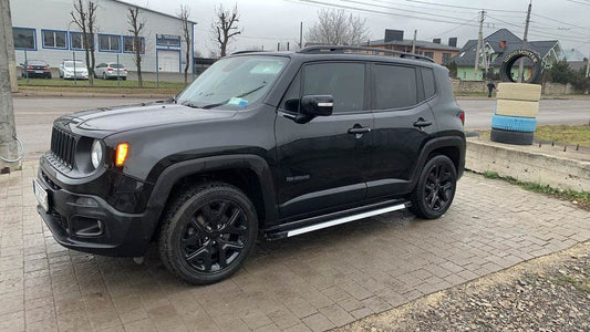 Lateral platforms Maya V1 (2 pieces, aluminum) for Jeep Renegade - Reelken Auto